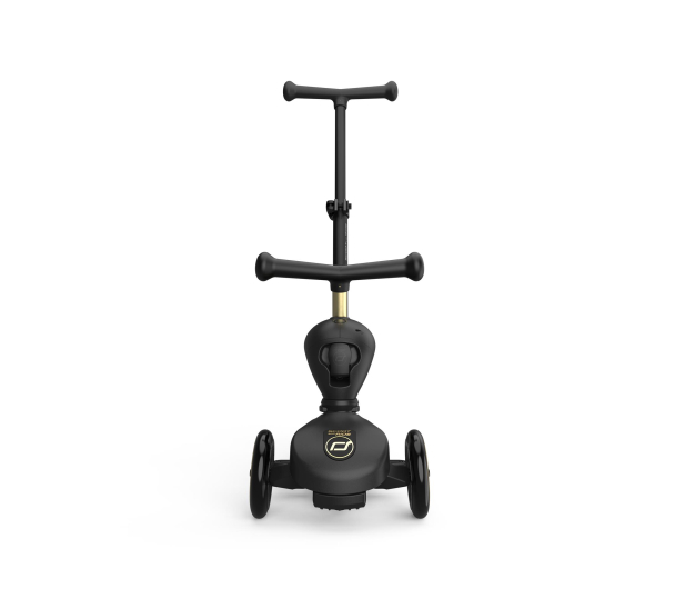 Scoot & Ride Highwaykick 1 Push and Go 2w1 Jeździk i hulajnoga Black&Gold - 1291995 - zdjęcie 4